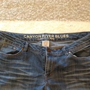 Canyon River Blues Size 14 Classic Flare Jeans